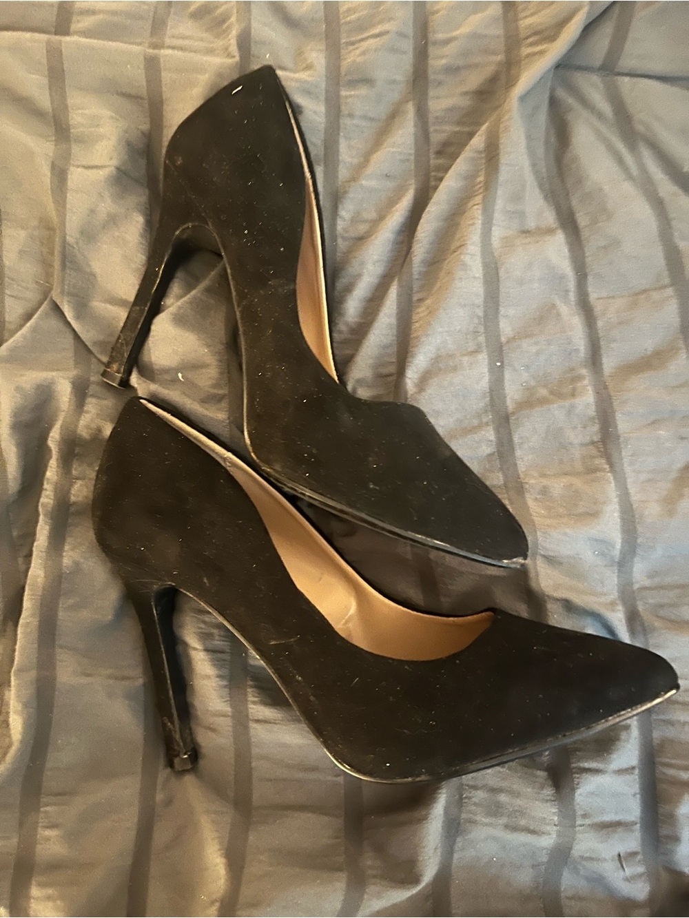 Classic Black Pointed-Toe High Heels - Women's Pumps